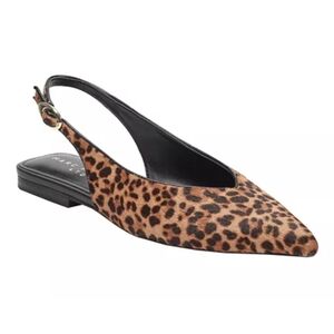 🖤🔹️Marc Fisher LTD. 🔹️Women's Gabraly Calf Hair Slingback Flats